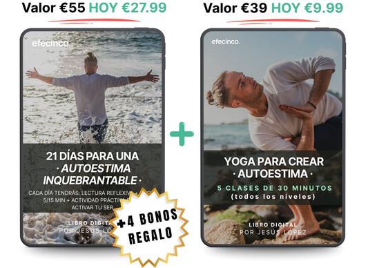 "21 días para una Autoestima Inquebrantable" + "Yoga para Crear Autoestima"
